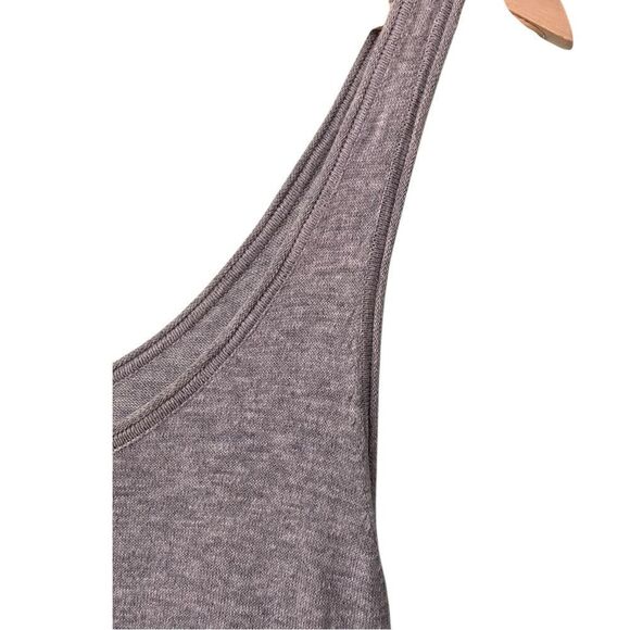 Vince Colorblock Gray Navy Scoop Neck Maxi Dress in Size Medium - Picture 7 of 10